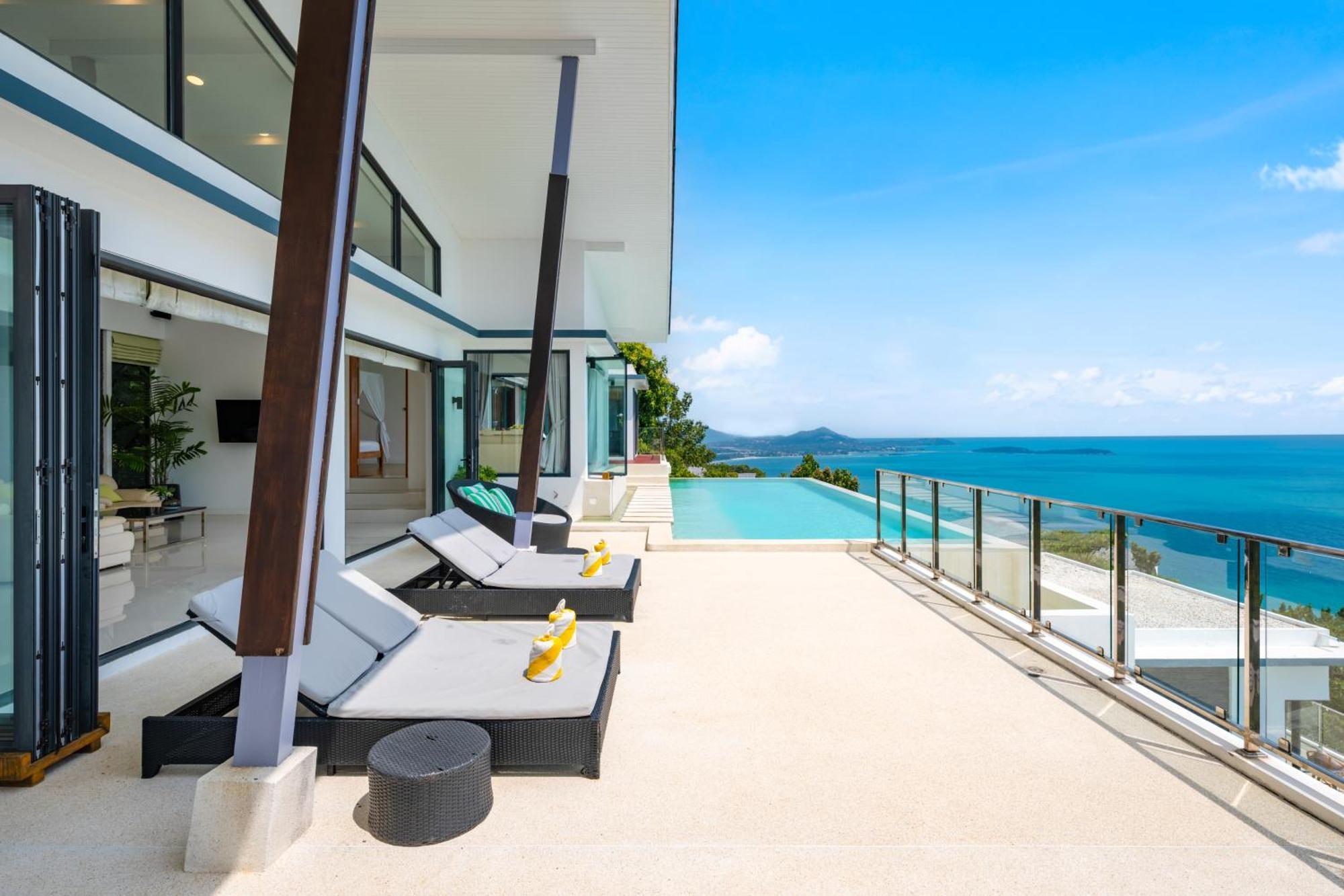 Karpe Diem Villa - Twin Infinity Pools Strand von Chaweng Exterior foto