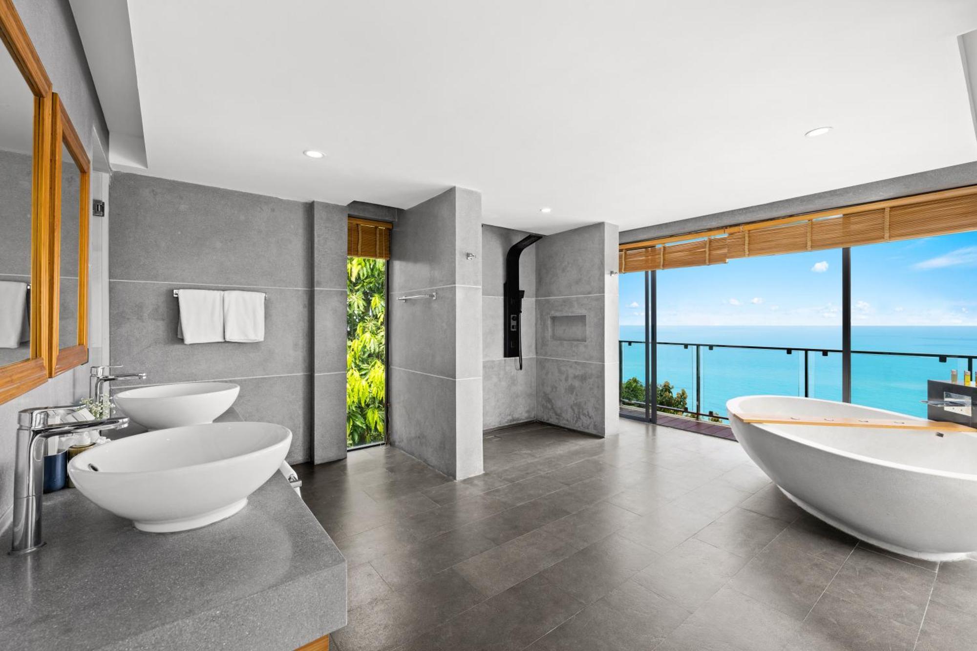 Karpe Diem Villa - Twin Infinity Pools Strand von Chaweng Exterior foto