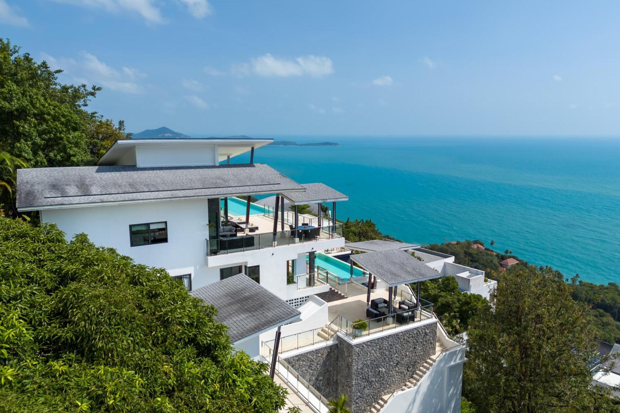 Karpe Diem Villa - Twin Infinity Pools Strand von Chaweng Exterior foto